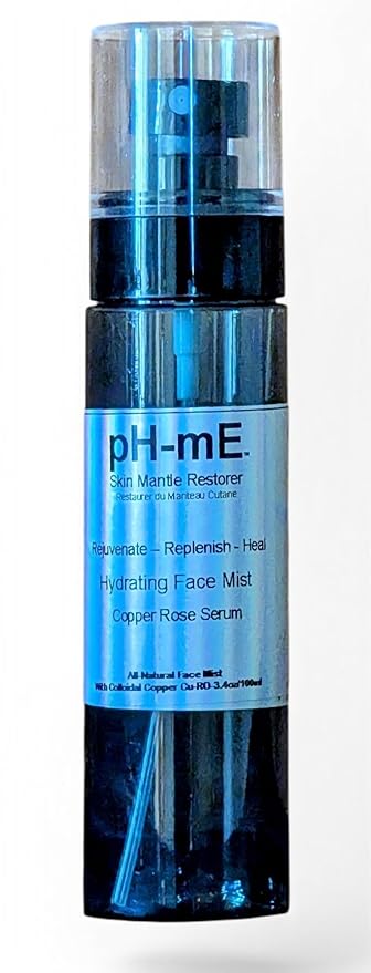 Hydrating Face Mist, Copper Rose, Pure, Natural, Organic Ingredients Helps your Skin Reduce Wrinkles, Fine Lines, Inflammation, Acne, for Clear Beautiful Skin (3.4oz)-GlimoraGlow