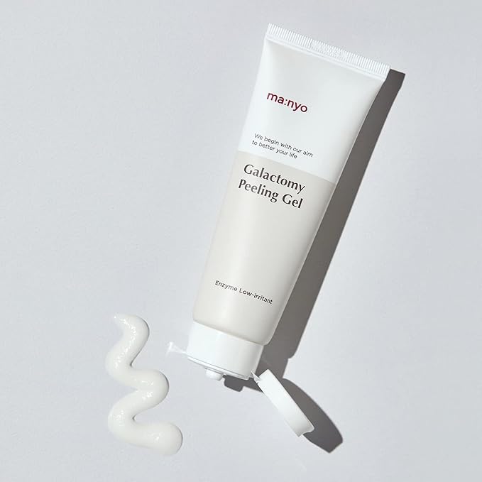 ma:nyo Galactomy Enzyme Peeling Gel | Gentle Exfoliator for Smooth & Radiant Skin | Removes Dead Skin & Impurities | Suitable for All Skin Types,Korean Skincare | 2.5fl oz (75ml)-GlimoraGlow