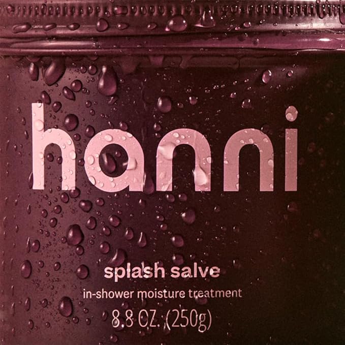 HANNI Splash Salve Body Mask, In-Shower Moisturizer with Coconut, Jojoba, Shea Butter & Glycerin, Deep Conditioning for All Skin Types, 250 mL / 8.8 oz-GlimoraGlow