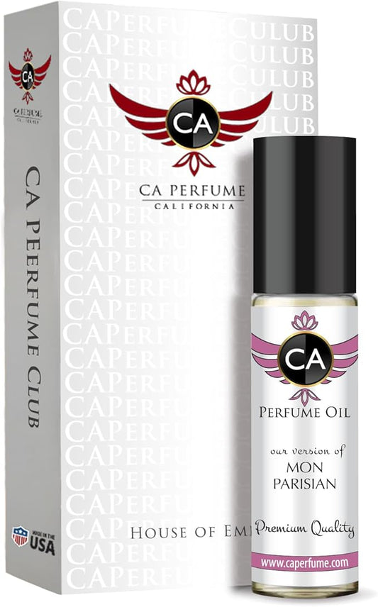 CA Perfume Impression of Mon Parisian for Women Fragrance Body Oil Roll-On 0.3 Fl Oz/10ml-GlimoraGlow