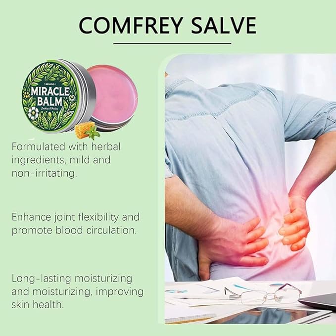 Miracle Balm, Organic Miracle Balm, Natural Ingredients, Relaxed and Comfortable for Legs, Arms, Back（2 pcs） AA-GlimoraGlow