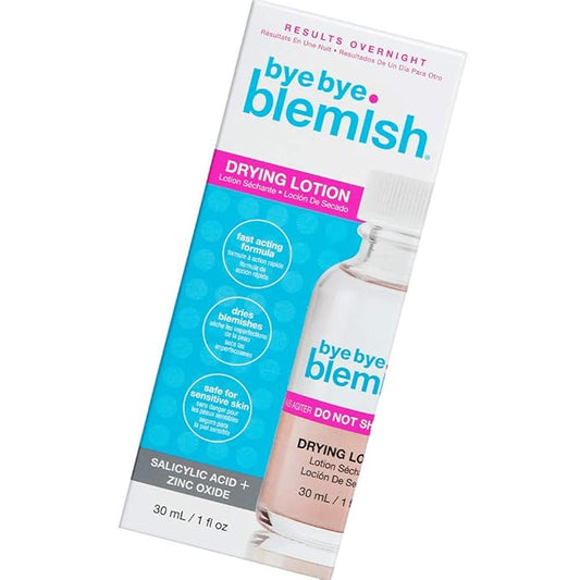 Bye Bye Blemish Acne Drying Lotion, Reduce Pimples Overnight 1oz, 1-Pack-GlimoraGlow