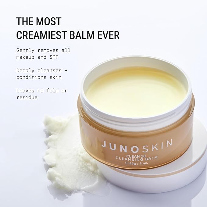 JUNO & Co. Clean 10 Cleansing Balm 10 Ingredients Makeup Remover 85g / 3.0oz-GlimoraGlow