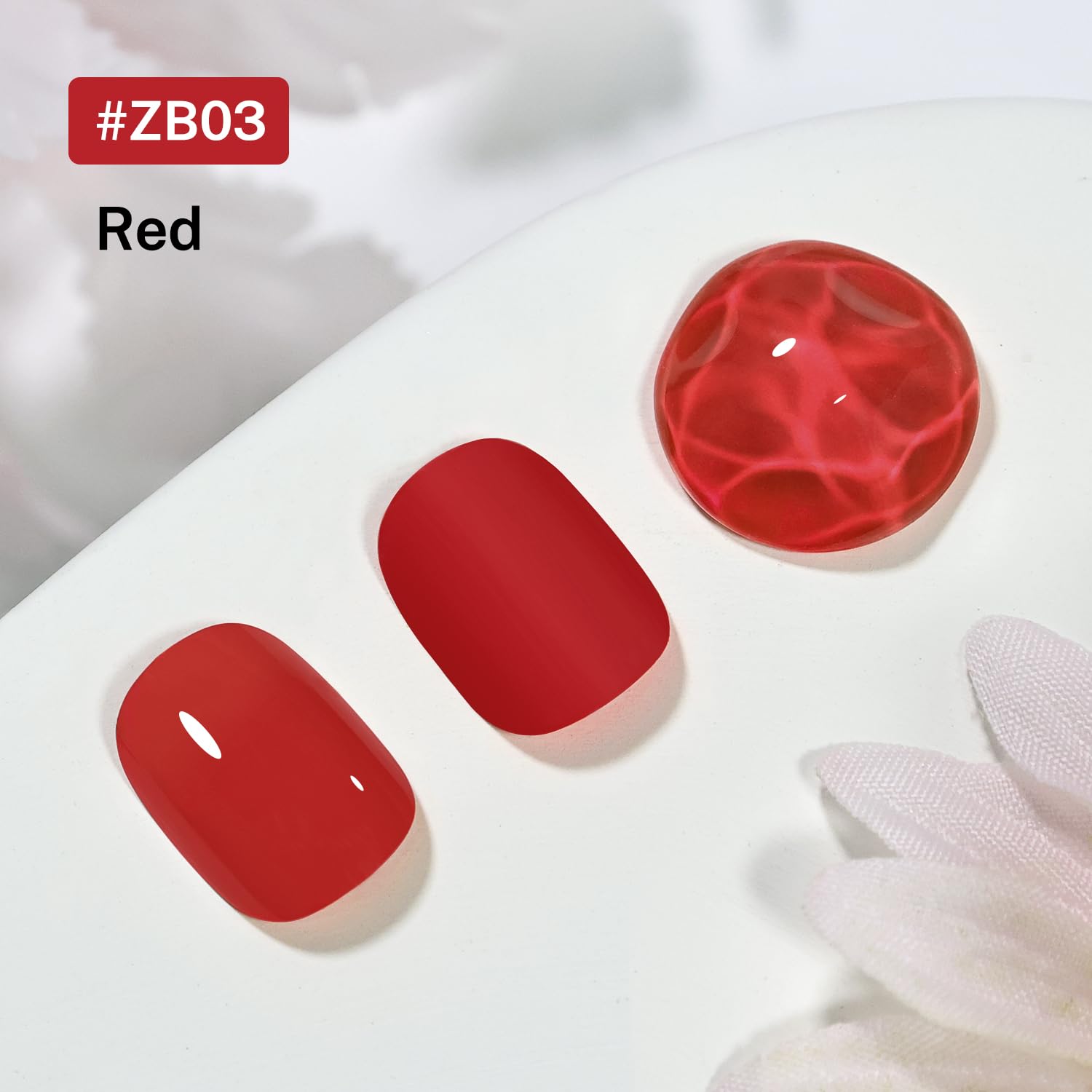 16.5ml Red Nail Polish Large Volume Quick Drying Nail Polish, Fast Drying and Long Lasting Color Nail Art DIY Home Manicure Gift for Women-GlimoraGlow