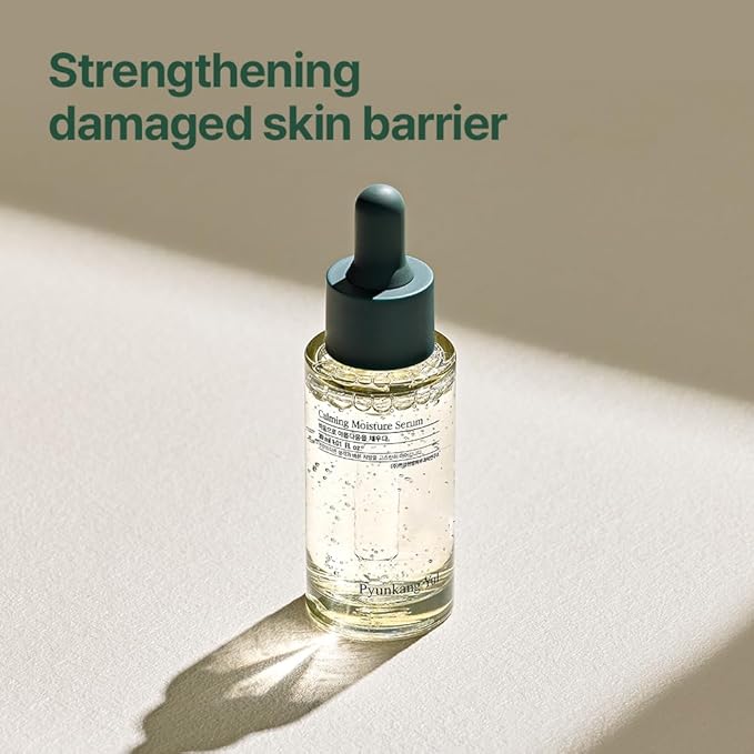 Pyunkang Yul Calming Moisture Serum for Strong Daily Moisturizing Power, Skin Revival & Soothing Care with Centella Asiatica, Tea Tree, 5 Hyaluronic Acids, Ceramide |-GlimoraGlow