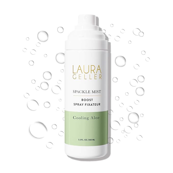 LAURA GELLER NEW YORK Spackle Mist Boost with Cooling Aloe - Long-Lasting Dewy Skin Makeup Setting Spray-GlimoraGlow