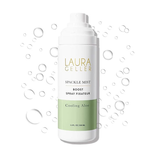 LAURA GELLER NEW YORK Spackle Mist Boost with Cooling Aloe - Long-Lasting Dewy Skin Makeup Setting Spray-GlimoraGlow