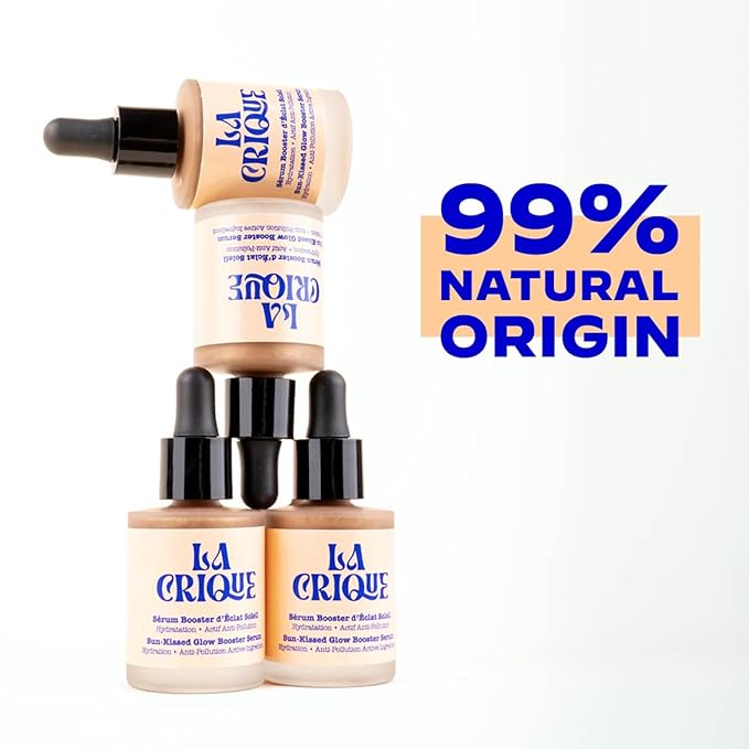 Bronzing Face Serum - Hydrating Serum with Hyaluronic Acid - Anti-Pollution Bronzer Drops for Radiant Skin Glow - All Skin Types - 99% Natural Ingredients Face Tanner - Vegan - 1 Fl Oz-GlimoraGlow