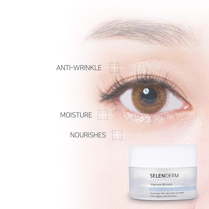 Improve Wrinkle Eye Treatment Cream for Anti-Aging, Dark Circle and Puffiness 0.85oz-GlimoraGlow