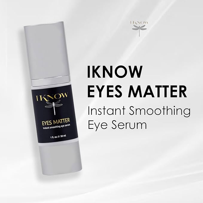 EYES MATTER Instant Smoothing Eye Serum, Rapid Wrinkle Reducer, Rejuvenating, Brightening Treatment for Fine Lines, Puffiness & Dark Circles, (1oz)-GlimoraGlow