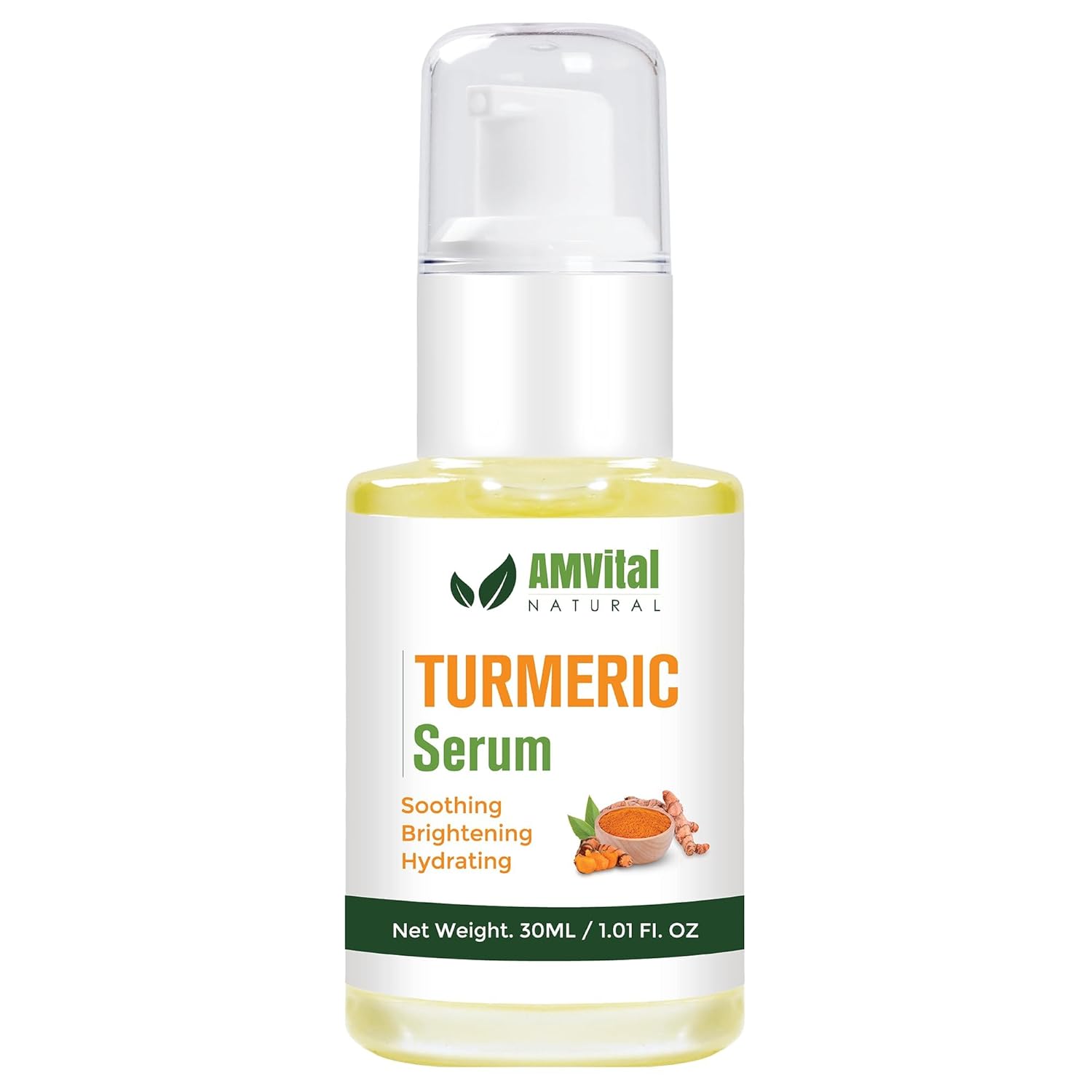 Turmeric Face Serum – Hydrating Facial Serum for Dark Spots, Uneven Skin Tone & Radiant Complexion-GlimoraGlow