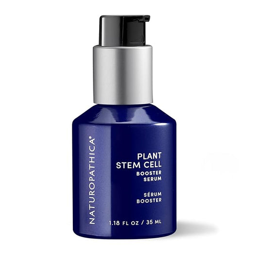 Naturopathica Plant Stem Cell Booster Serum, Daily Anti-Aging Face Serum to Smooth Fine Lines, Firming Facial Serum Helps Plump & Protect Skin, 1.18 fl oz-GlimoraGlow
