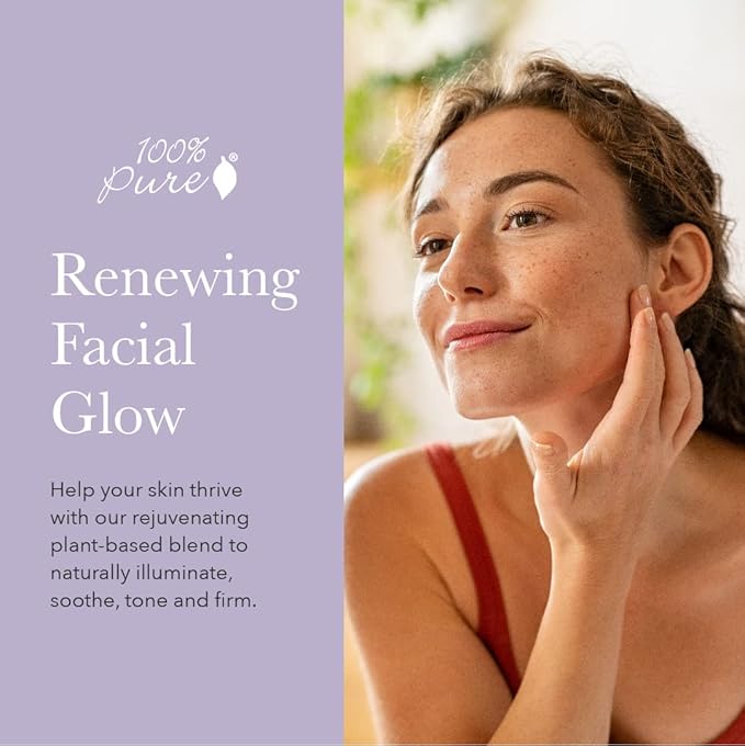 100% PURE Bakuchiol Facial Moisturizer Natural Retinol Alternative Face Cream with Anti Aging Antioxidants Hyaluronic & Kojic Acid Squalene Daily Skincare for Women & Men - 1.7 fl oz-GlimoraGlow