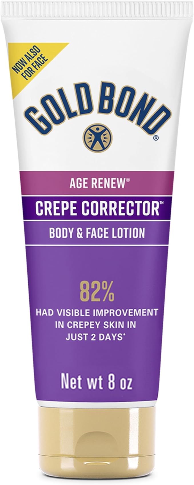 Gold Bond Age Renew Crepe Corrector Body Lotion, Replenishing & Smoothing Formula, 8 oz.-GlimoraGlow