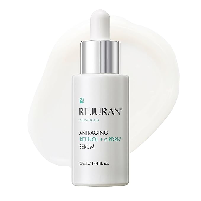 REJURAN® Advanced Anti-Aging Retinol + c-PDRN® Serum - Boosting Facial Serum for Firmness, Radiance and Anti-Wrinkle Care, Clinically Developed (1.01 fl oz)-GlimoraGlow