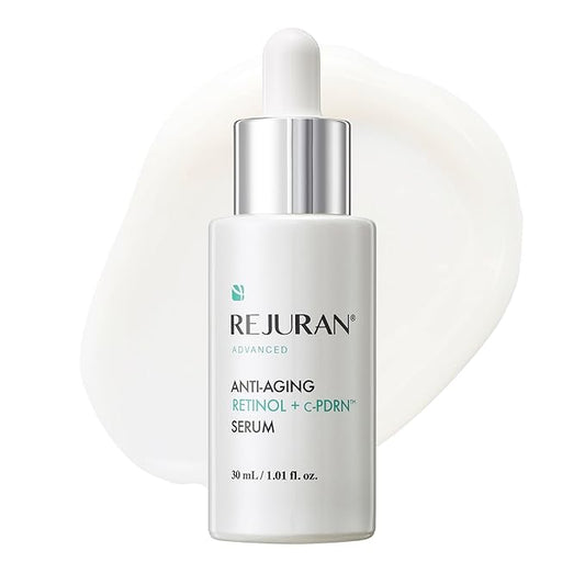 REJURAN® Advanced Anti-Aging Retinol + c-PDRN® Serum - Boosting Facial Serum for Firmness, Radiance and Anti-Wrinkle Care, Clinically Developed (1.01 fl oz)-GlimoraGlow