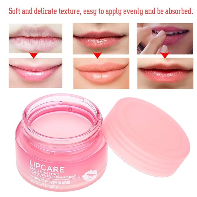 20g Lips , Moisturizing Lips Lip Lips, Lightening Lips, Delicate Lips Moisturizing Lip , Nourishing Moisturizing Lips Lines Anti Aging Lips Care-GlimoraGlow