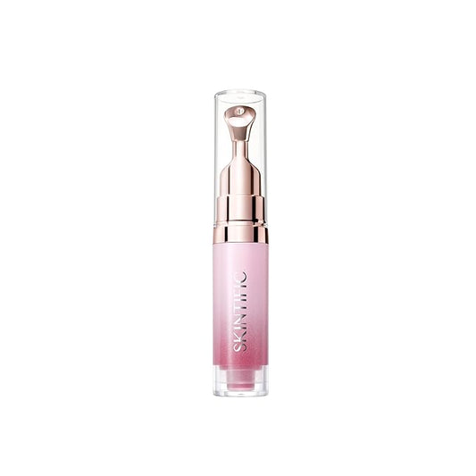 Hydrating Brightening Lip Serum, Nourishing Hydration Tinted Lip Stain, Plumping Lip Gloss with Polypeptide Squalane (03 Cherry Red)-GlimoraGlow
