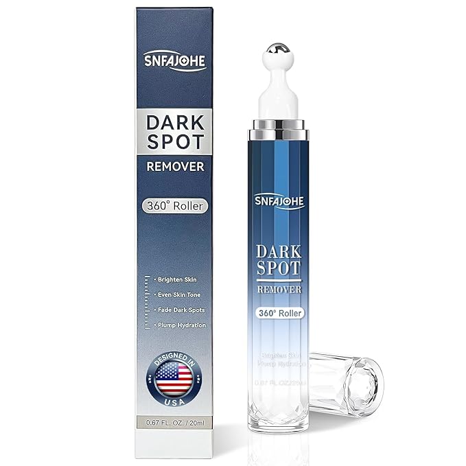 Dark Spot Remover for Face and Body - Dark Spot Advanced Corrector Serum for Melasma, Age Spots, Freckles & Sun Spots, with 360° Roller for All Skin Types-GlimoraGlow