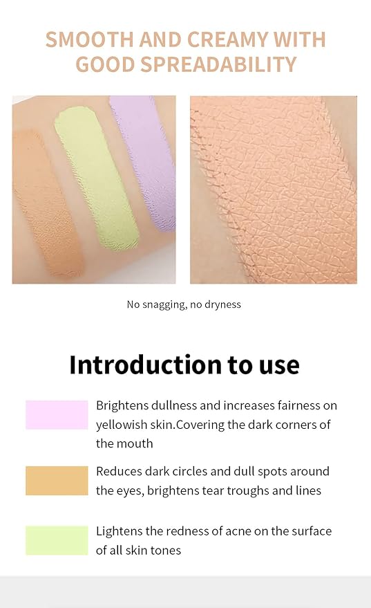 12 Color Correcting Concealer Palette, Cream Color Corrector Contour Makeup Palette，Contouring Foundation Highlighting Concealer Palette for Conceals Dark Circles, Redness, Acne, Blemish-GlimoraGlow