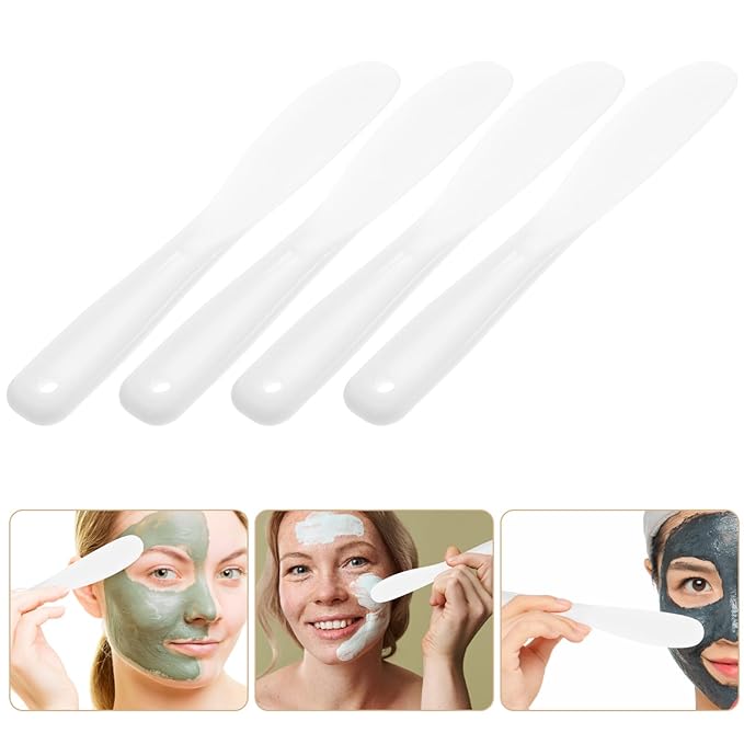 10Pcs mask stick tool stick cosmetic spatulas facial mud applicator spatulas stick facial cream scoops stirring rod makeup spatulas Multifunction white eye cream-GlimoraGlow