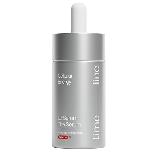 Timeline The Serum powered by Mitopure (Urolithin A) Instant lifting feeling for visibly firmer complexion. Clinically proven to boost skin hydration, reduce wrinkles appearance. 1.0oz (30ml)-GlimoraGlow