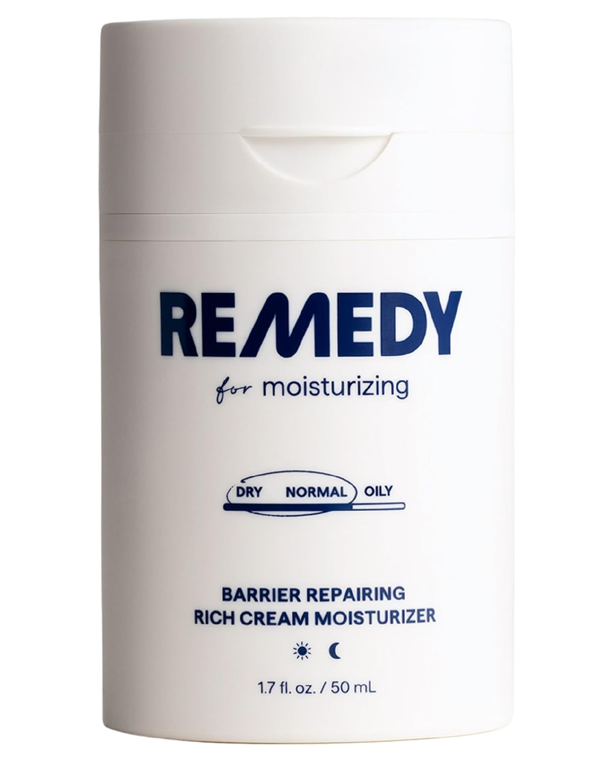 Remedy for Rich Moisture - Barrier Repairing Rich Cream Moisturizer for Normal to Dry Skin - Quadruple Ceramide Complex, Peptides, Squalane, Glycerin- By Dermatologist Dr. Shah, 1.7 fl. oz-GlimoraGlow