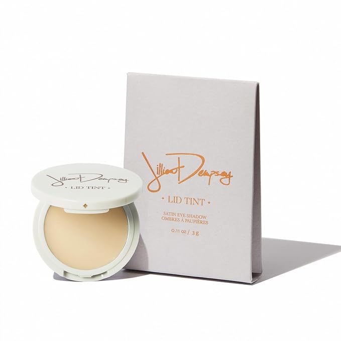 Jillian Dempsey Lid Tint: Satin Cream Eyeshadow I Easy Application for a Natural Shimmer or a Layered Matte Finish I Dew-GlimoraGlow
