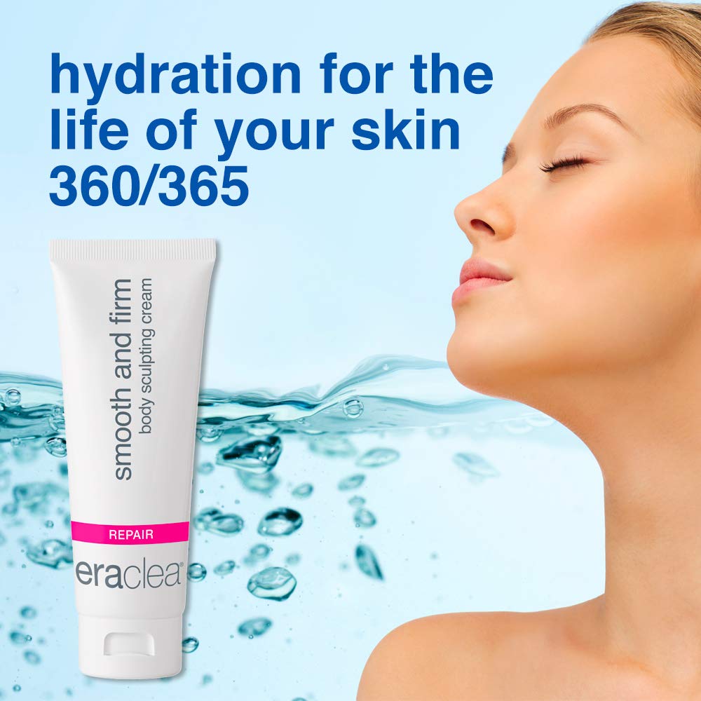 eraclea Smooth & Firm Body Sculpting Cream, Hyaluronic Acid Body Lotion with Seaweed, Herbal Extracts & Antioxidants for Massage, Lymphatic Drainage, and Slimming (4 fl oz)-GlimoraGlow