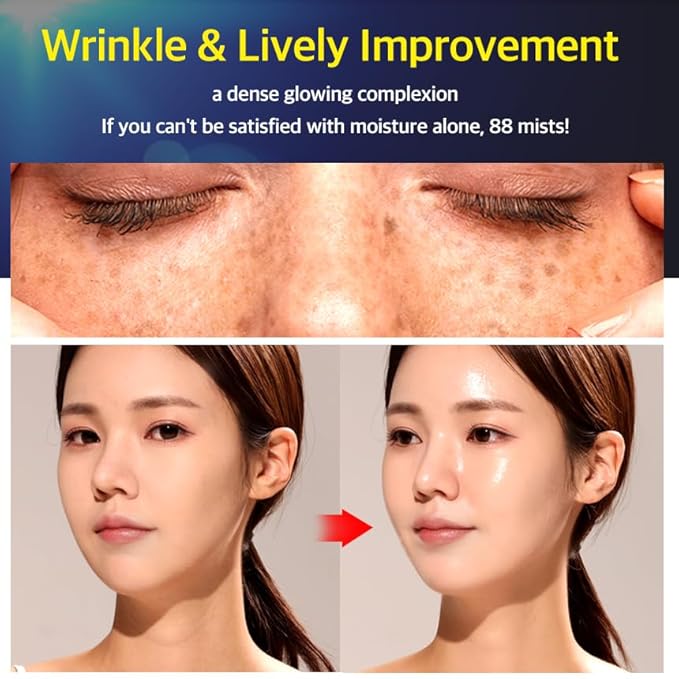 Collagen Double Eight Facial Mist Serum 100ml – Hydrating Face Mist & Makeup Setting Spray with Deep Collagen Barrier Protection for Long-Lasting Moisture & Radiant Skin-GlimoraGlow