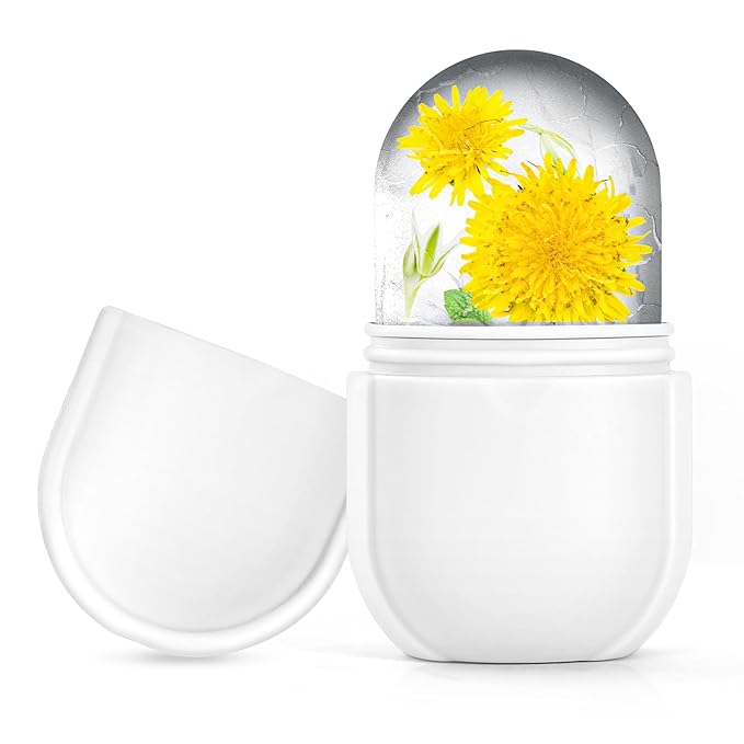 Upgraded Ice Facial Roller for Face and Eye Beauty, Gua Sha Massage, Silicone Ice Mold-GlimoraGlow