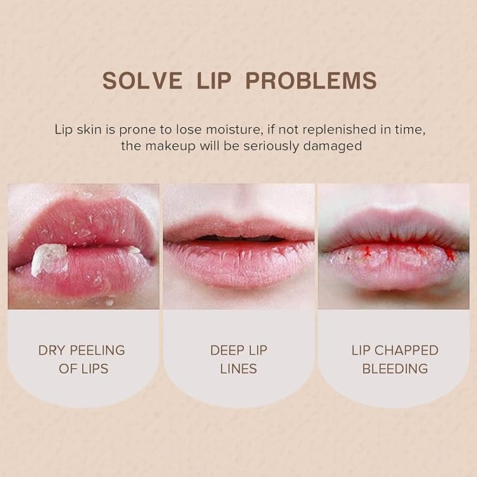 Hydrating Oil, 2pcs Roll On Hydrating Lip Gloss, 5ml Moisturizing Lip Balm Cocoa Bean Milk Lip Oil Hydrating Nourishing Day Night Repair-GlimoraGlow