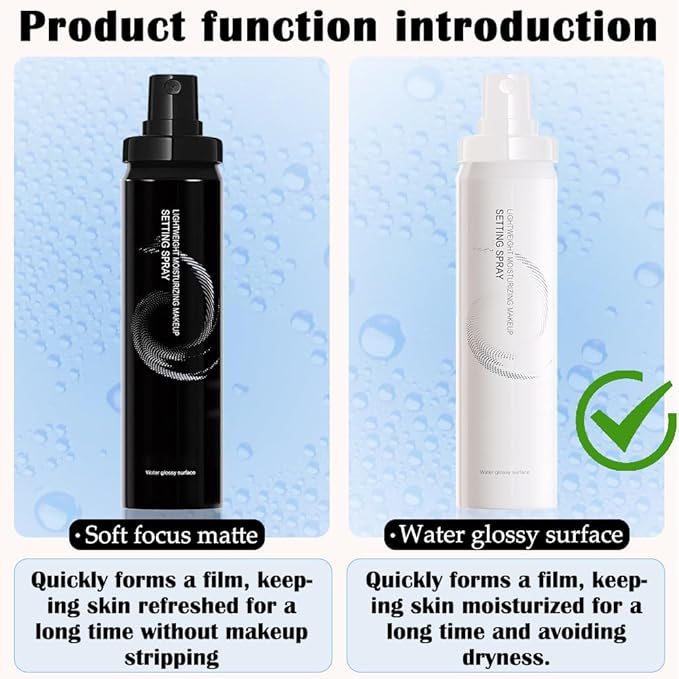 Kaely Setting Spray for Face,Dewy Finish,Waterproof Setting Spray for Makeup Long Lasting,Oil Control Face Mist,Up To 16 Hours,Vegan & Cruelty-Free-GlimoraGlow