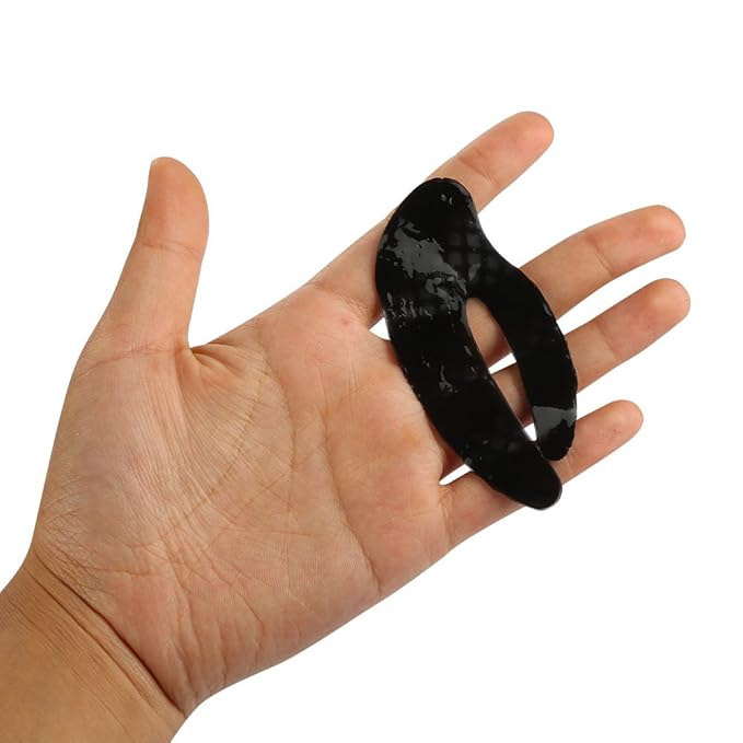 20 Pairs Eye Hyaluronic Acid Eyes Patches for Dark Circle, Puffy Eyes, Wrinkles, Eye Bags, Puffiness Bamboo Charcoal Eye Skin Care Pads Anti-aging-GlimoraGlow