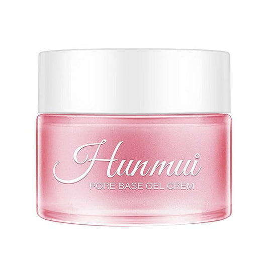 Hunmui Face Primer Pore Base Gel Cream Cover Pores Water Embellish Skin Silky Finish Primer Remove Excess Oils Isolating Pore Light Weight Primer Natural Make Up To Flawless Face Firming Moisturizers-GlimoraGlow