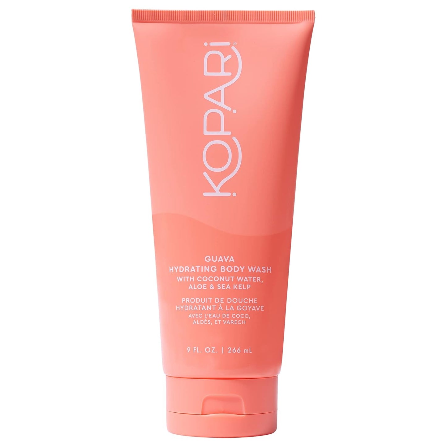 Kopari Guava Hydrating Body Wash | Lathers Foaming Wash Cleanses Without Stripping Moisture or Natural Oils | Coconut Water, Aloe & Sea Kelp | Vegan Sensitive Skin Non Toxic Paraben Free-GlimoraGlow