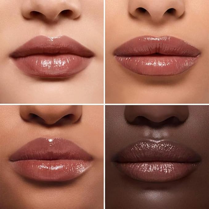 1PCS Honey Tinted Lip Balms Lip Stain, Sheer Hydrating Lip Balm for Women All Skin Tones, Korean Natural Black Cherry Lip Tint Moisturizing Nourishing Lips Balm Lipstick, Bálsamo labial con color miel-GlimoraGlow
