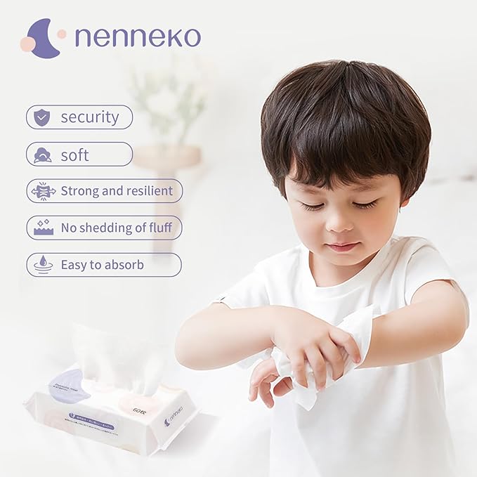 Disposable Face Towel XL Facial Wipes - Organic Vegan Biodegradable Face Towels，Ultra Soft Thick Wash Cloths for Adults and Baby, 100% Cotton Dry Wipes for Washing and Drying-GlimoraGlow