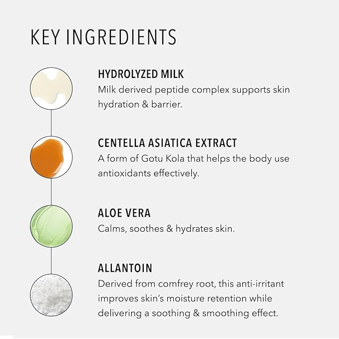 HydroPeptide Cashmere Cleanse, Facial Rose Milk, Clean & Balance Skin's Natural Oils, 6.76 Ounce-GlimoraGlow