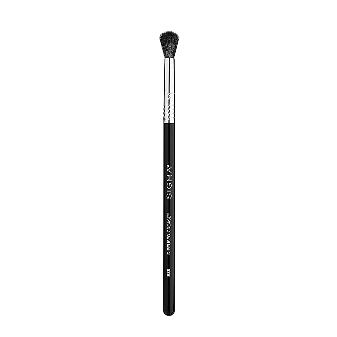 Sigma Beauty E38 Diffused Crease Brush - Blending Brush For Corner Eyelids - Eyeshadow Application and Fluffy Blending Brush - Apply Pigment and Blend Harsh Lines-GlimoraGlow