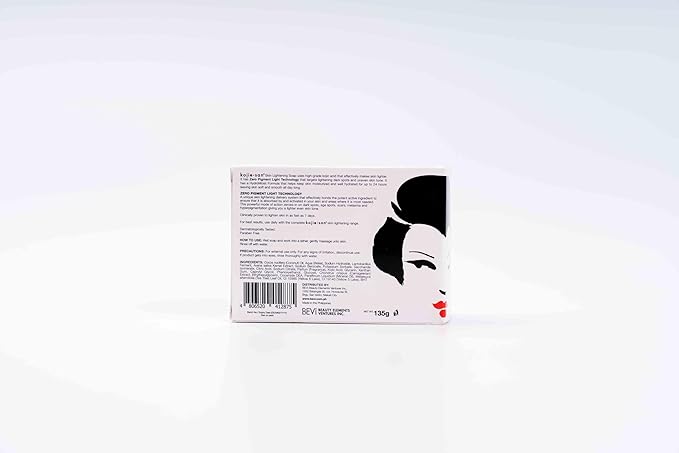 Kojie San Face & Body Skin Brightening Shower 9pc Set - the Original Kojic Acid Soap that Helps Reduce Dark Spots 6 x 135g Bars, Soap Dish and Facial Cleansing Brush…-GlimoraGlow