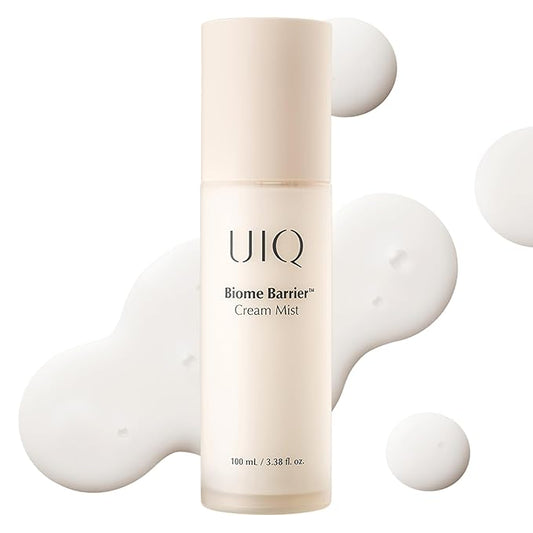 UIQ Biome Barrier Cream Mist - Facial Barrier Mist for Hydration & Skin Barrier Repair, Microbiome-Based Korean Skin Care, 3.38 fl oz-GlimoraGlow