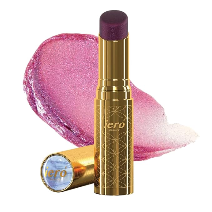 iero Multi-Color Bundle Tinted Lip Balm Infused with Shea Butter & Vitamin E, Nourishing PH Lip Care Moisturizer, Lip Gloss & Lip Plumper for Soft & Supple Lips-GlimoraGlow