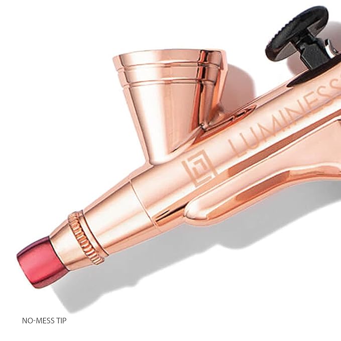 Luminess Air Everyday Airbrush System with Makeup Starter Kit, Deep-GlimoraGlow