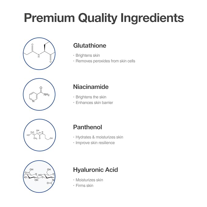 Instant Brightening Kit with Glutathione and Niacinamide | OxygenCeuticals Glutathione ToneUp Kit | Intensive Brightening Ampoule and Cream | 2 Pcs Set | Made in Korea-GlimoraGlow