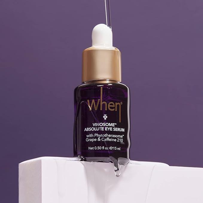 When - Vinosome Absolute Eye Serum with Phytotherasome Grape & Caffeine210-GlimoraGlow