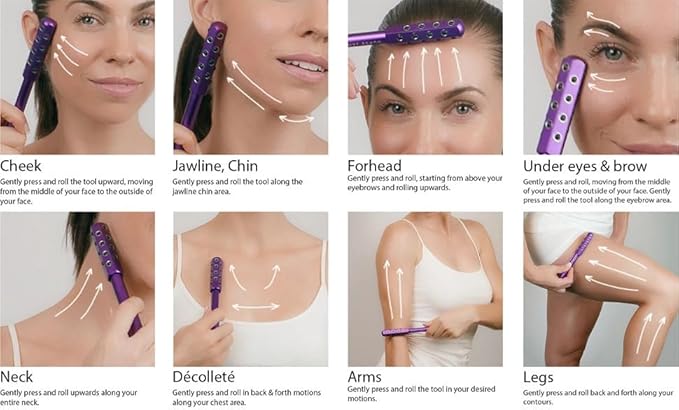 Nurse Jamie Uplift Facial Massaging Beauty Roller - Holiday Edition-GlimoraGlow