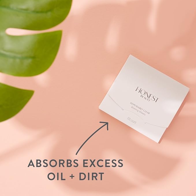 Honest Beauty Dependably Clear Blotting Sheets, 100 Count-GlimoraGlow