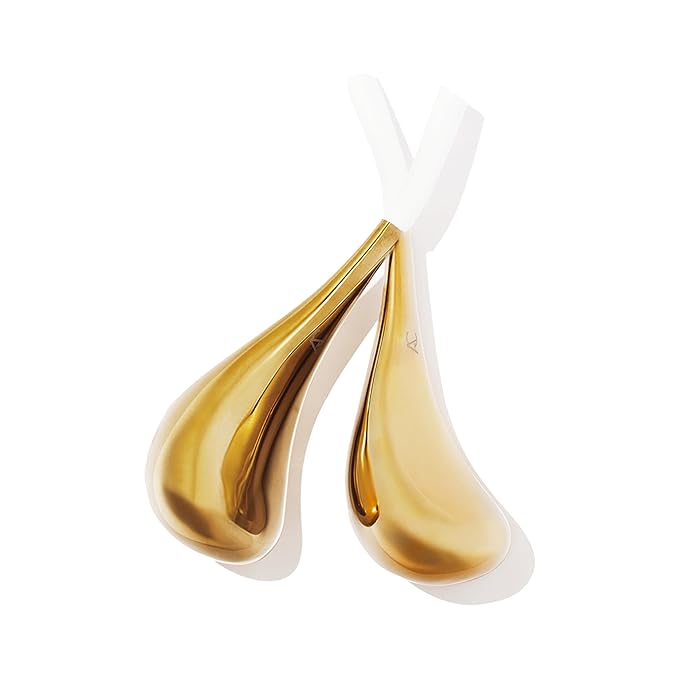 Angela Caglia Gold Cryo Facial Set | Refreshing Cryotherapy Facial Set that Improves Circulation, Reduces Puffiness and Dark Circles for a Refreshed & Rejuvenated Complexion-GlimoraGlow