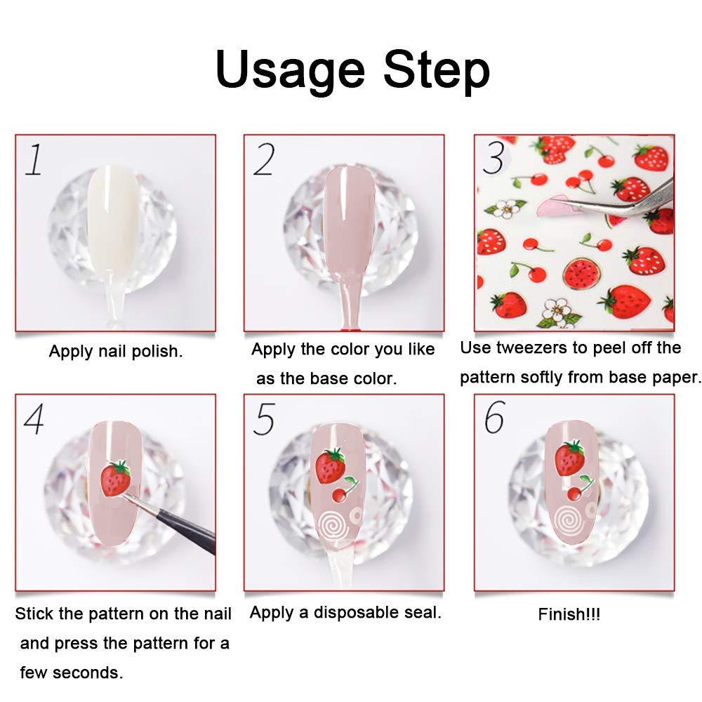 1000 Patterns Christmas nail art sticker decals, Kalolary Self-Adhesive Nail Stickers Santa Claus Snowflake Snowman Christmas Bell Tree Stick Elk for Christams Nail Decoration Gift(12 Sheets)-GlimoraGlow